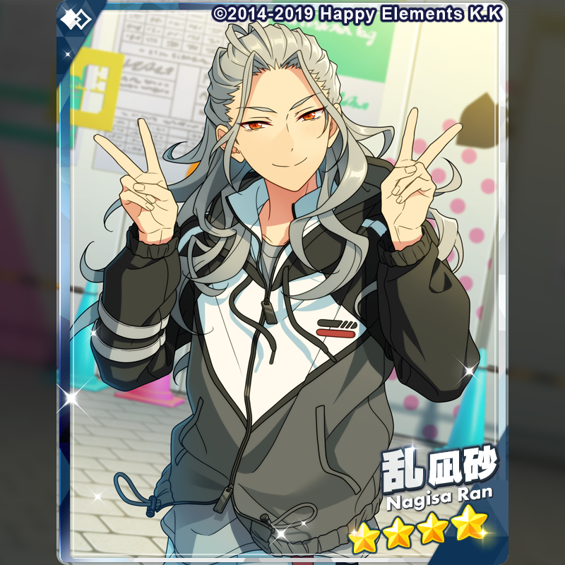 ダブルピース凪砂さん可愛い