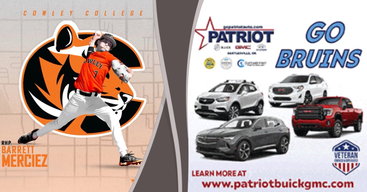 bruinactivity's tweet photo. Q&amp;A with Bartlesville ’s Barrett Merciez - Presented by Patriot Auto Group Bartlesville

https://t.co/VpIeI9CxMT #okpreps https://t.co/GBImGqVhjT