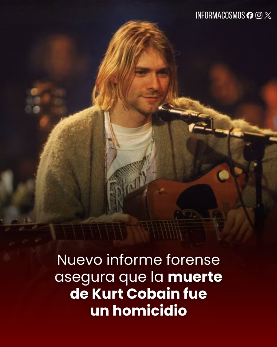 Un nuevo análisis forense privado, difundido por el Daily Mail, cuestiona la versión oficial sobre la muerte de Kurt Cobain en 1994, sugiriendo que se trató de un homicidio y no de un suicidio.

Según los investigadores, el cuerpo del líder de Nirvana presentaba signos de