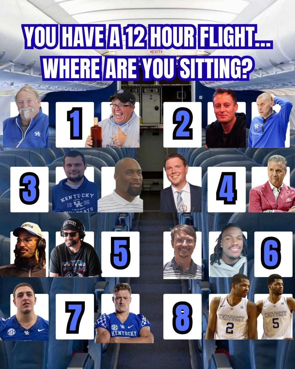 Give me seat #5 all day everyday! 

<a href="/DrewFranklinKSR/">Drew Franklin</a> <a href="/THEwillieCS15/">Willie Trill Cauley-Stein</a>
