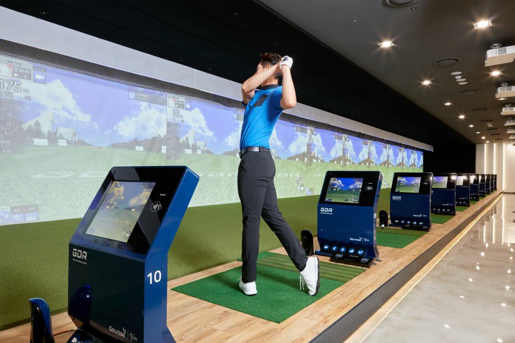 ゴルフゾンの高精度センサーで、打球体験がここまでリアルに
