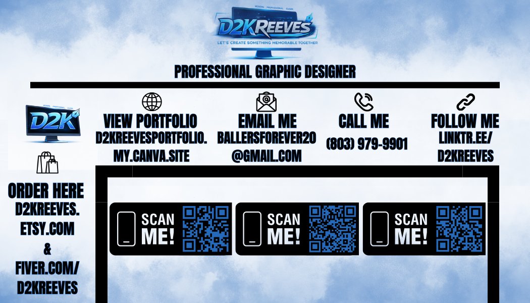 D2KReeves Graphic Designs LLC 🖥 tweet media