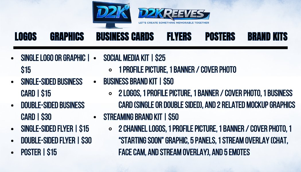D2KReeves Graphic Designs LLC 🖥 tweet media