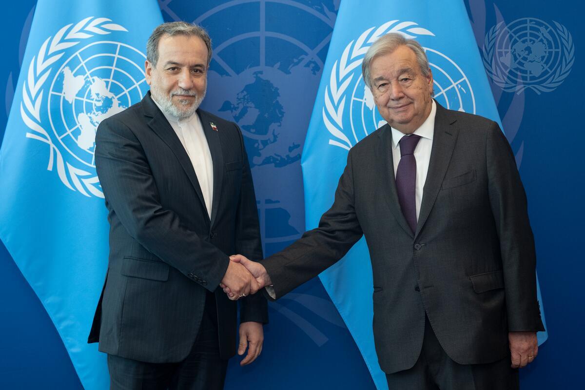 UNWatch's tweet image. BREAKING: Iran Regime Foreign Minister Abbas Araghchi expected to address U.N. Human Rights Council on February 23rd.

Araghchi has the blood of tens of thousands of innocent civilians on his hands.

@antonioguterres, the U.N. must disinvite this murderer — immediately.