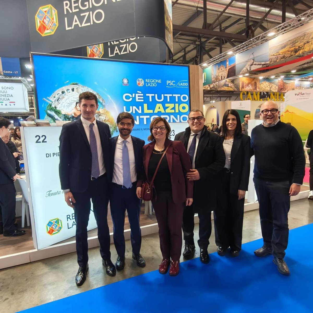 maurorotelli's tweet photo. Alla BIT - BORSA INTERNAZIONALE DEL TURISMO di Milano, per raccontare al meglio la nostra splendida Tuscia #bit25 https://t.co/AhXhMPLzOe