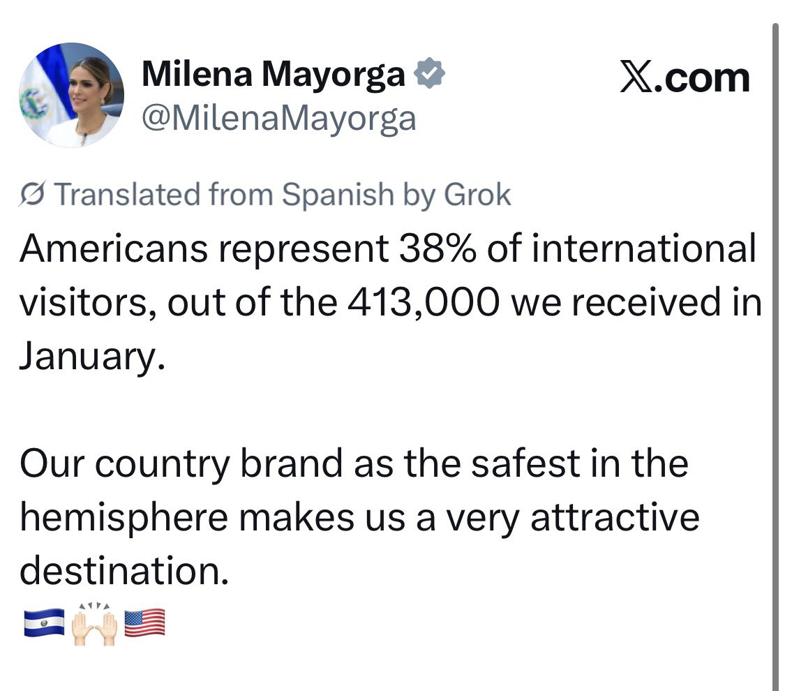 EL SALVADOR: The greatest rebrand in history continues to pay dividends.