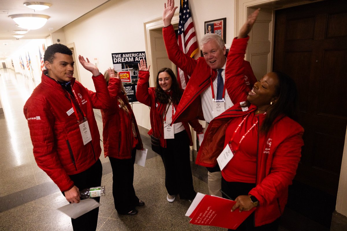 SOlympicsVA's tweet photo. Today is Capitol Hill Day! 🏛️ Our delegation is in D.C. advocating for continued federal support of Special Olympics’ life-changing work in schools and health 💙💪
#SOHillDay @specialolympics @SONorthAmerica https://t.co/0hh5ikoXdV