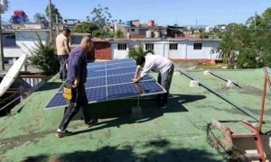 ⚡️☀️ǀ Con el montaje de paneles solares fotovoltaicos en el Observatorio Sismológico, las 24 estaciones que integran el Servicio Sismológico Nacional ya están respaldadas con fuentes renovables de energía. 
🔗acortar.link/B9nO90