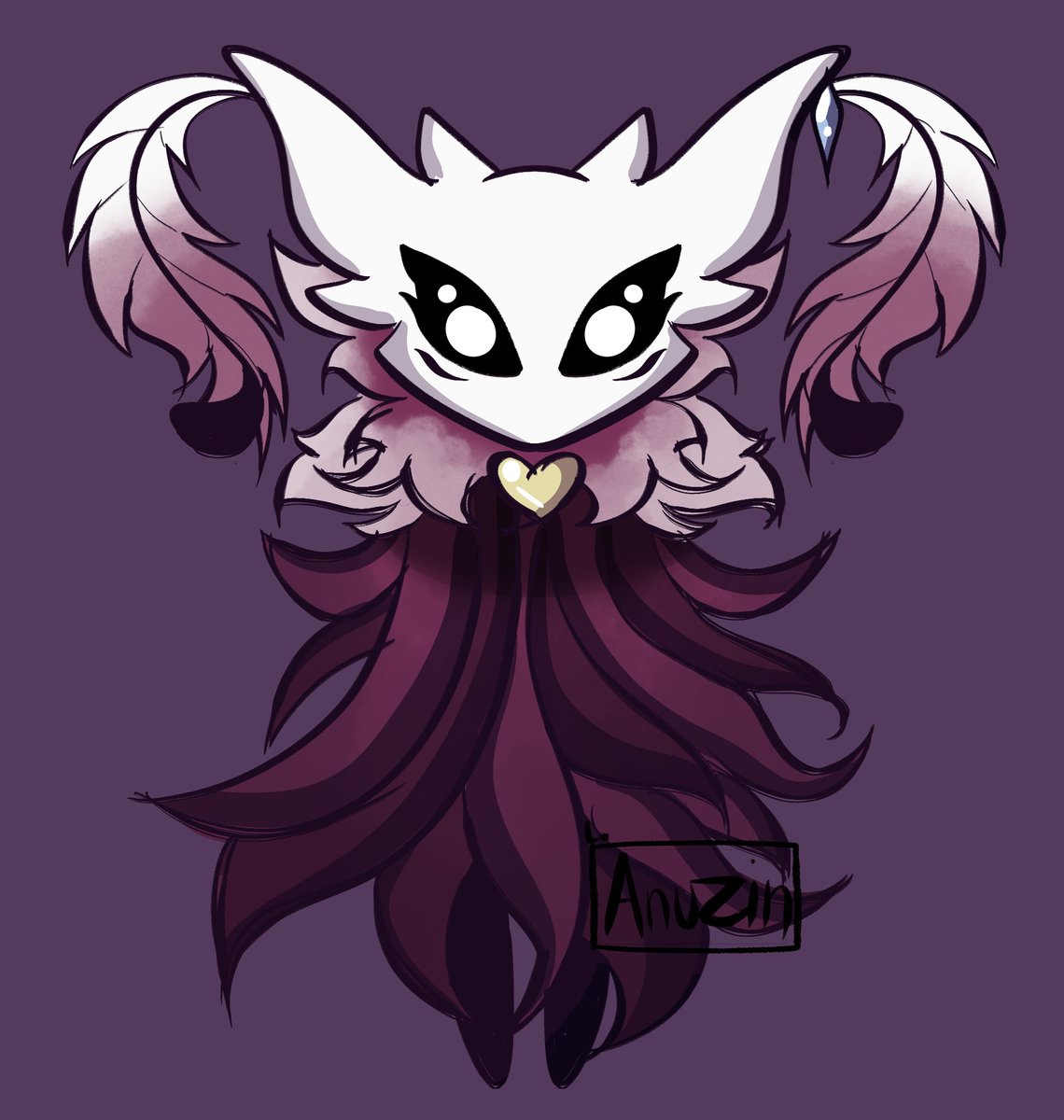 I have become Bug!🦋

She’s a moth. I hate moths....
I love her.💖

I know nothing about the game. But soon. 👀

✨🌸[ #AnuArtz | #HollowKnight | #BugSona | #OC | #OCArt | #ocs ]🌸✨