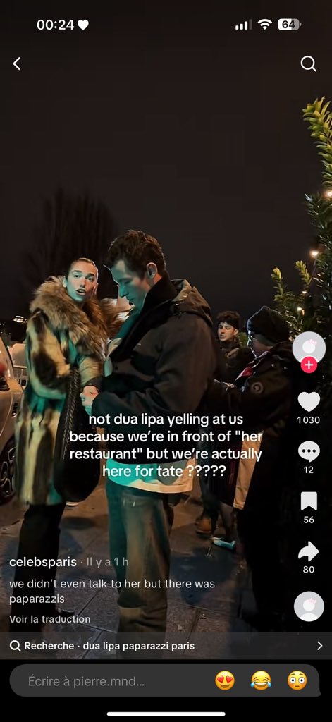 et puis les soit disant fans qui ont le culot de poster un autre pov sur tiktok pour faire passer dua pour la méchante MDR
