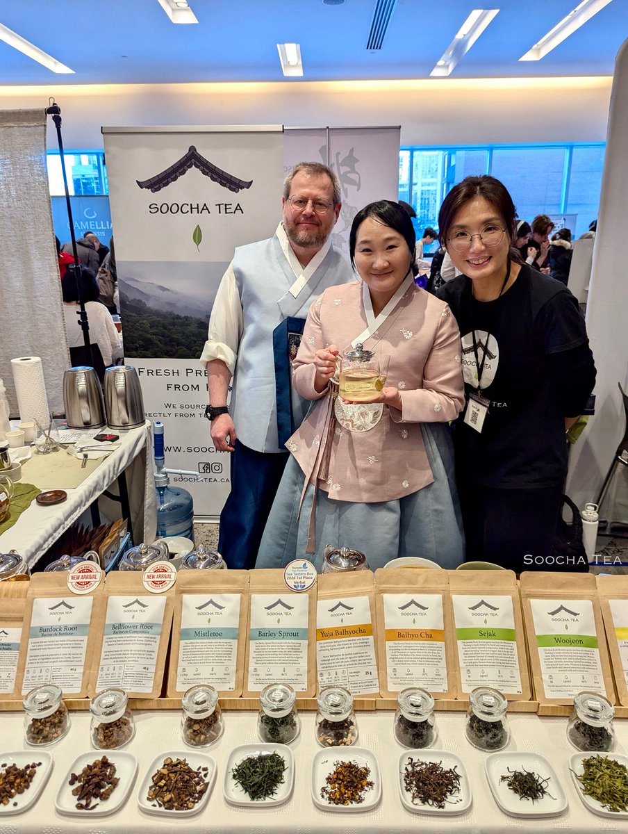 We the Soocha TEAm are looking forward to seeing you again at our future events and next year’s Toronto Tea Festival! 🍵🇰🇷

#KoreanTea