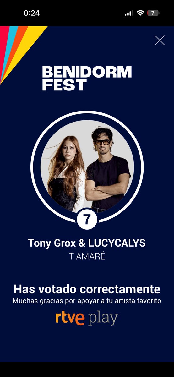 LO TENGO CLARISIMO #BenidormFestSemi1