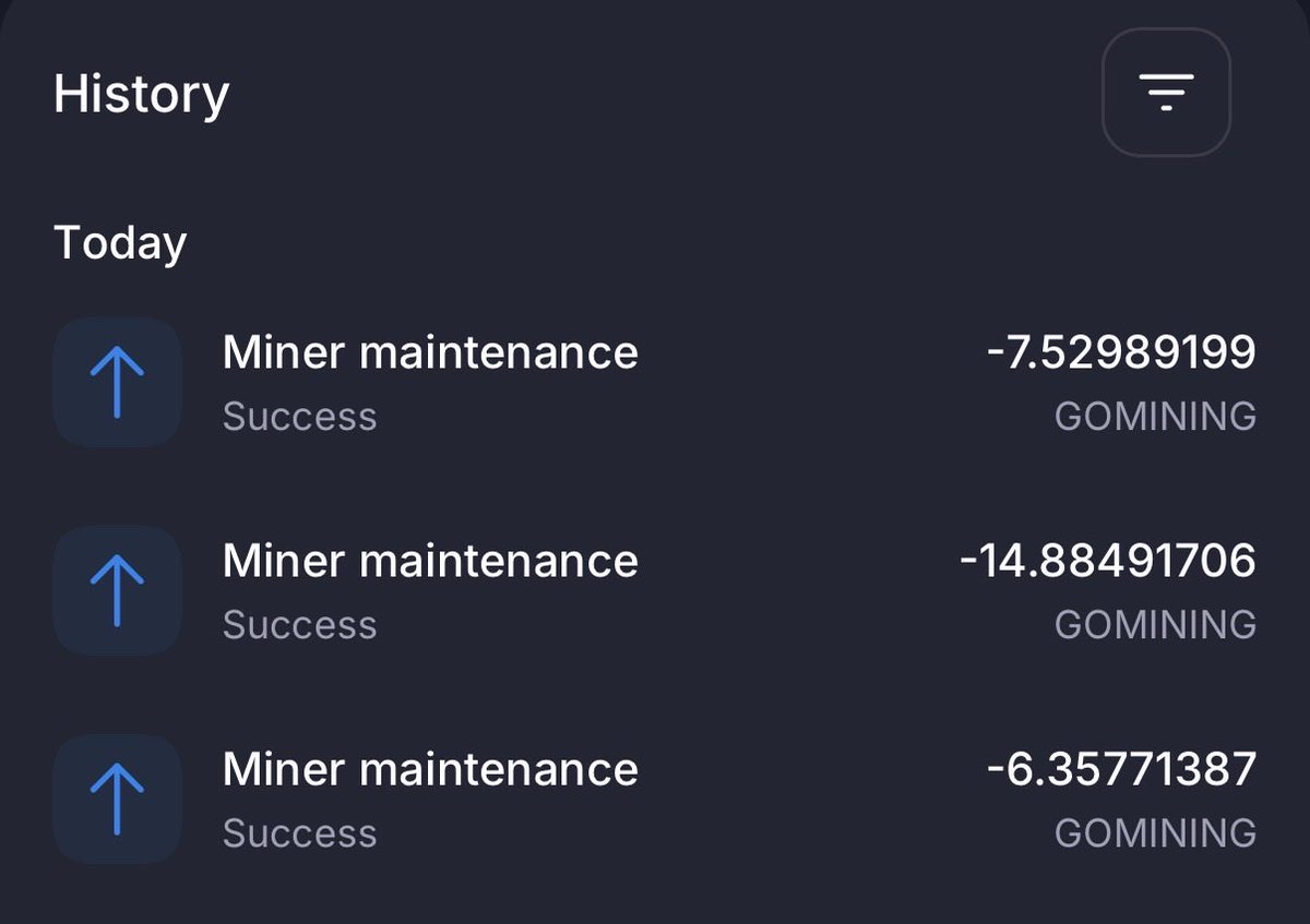 SamStrider247's tweet photo. This is the second day this week where my daily maintenance costs have exceeded my daily rewards. It was so high today that my veGOMINING reward was barely enough to offset it for one day. And only then, with my weekly lock reward and daily reward combined I was +$2. Just me? https://t.co/lTfFoMguHX