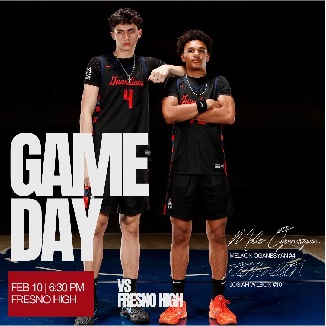 CMAC G8‼️We hit the road to play at Fresno High for the first time in program history. ⏰ 3:30/5/6:30. Playoff type game tonight, as phase 2 comes to an end. We enter the game 19-7 overall, 6-1 in league. At the end your Guardians will either be League Champs or Co-League Champs!