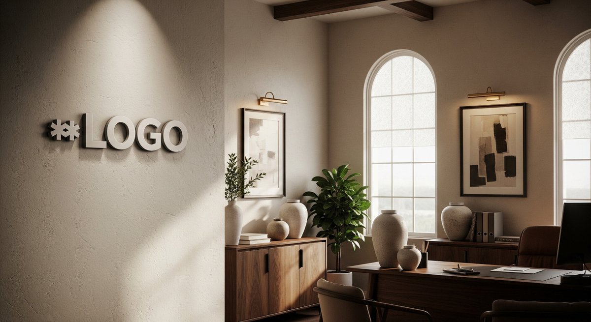 brandwallpro's tweet image. Your logo, seamlessly integrated into every professional virtual background. Realistic 3D signage that feels part of the space, not pasted on. Perfect for every video call. Explore your new look today. #VirtualBranding #ProBackgrounds #LogoIntegration #ZoomReady #TeamsMeetings...