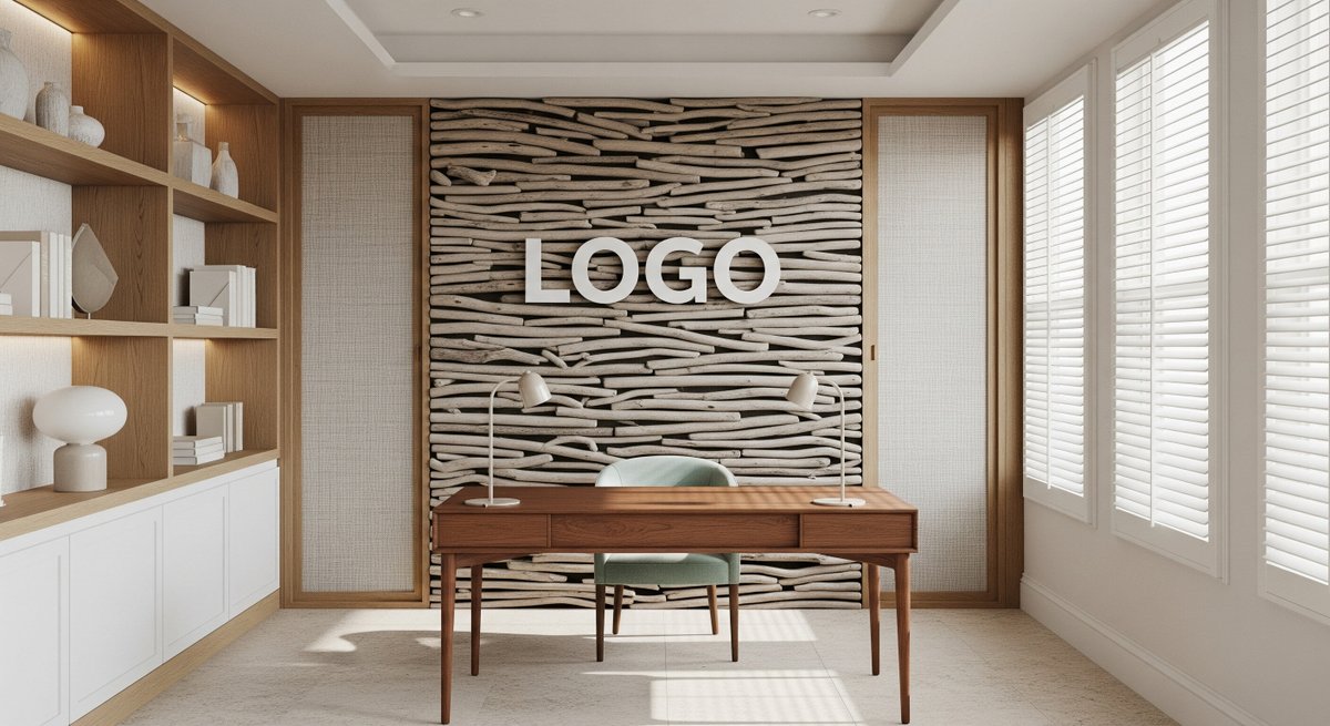 brandwallpro's tweet image. Your logo, seamlessly integrated into every professional virtual background. Realistic 3D signage that feels part of the space, not pasted on. Perfect for every video call. Explore your new look today. #VirtualBranding #ProBackgrounds #LogoIntegration #ZoomReady #TeamsMeetings...