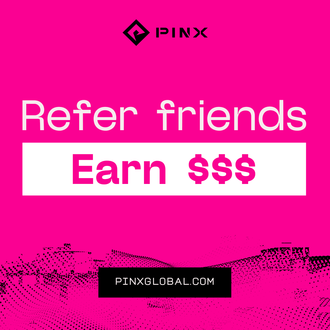 Trade together. Earn together.

Invite friends to PINX and earn 10% of the exchange fees from every trade they make.

👉 trade.pinxglobal.com/referral