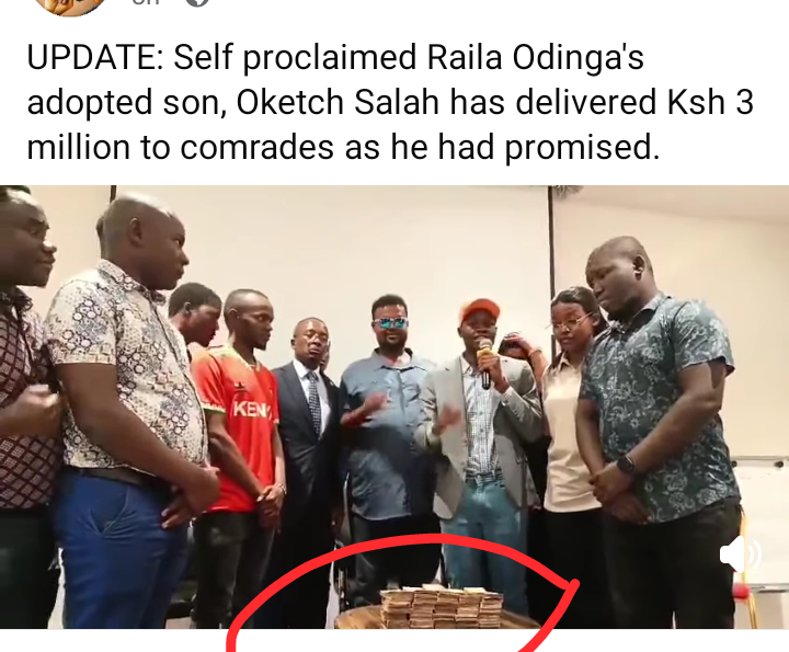 geoogwang6's tweet photo. Sorry Babu , university comrade may love you ,but money will change their heart ,Salah Oketch is DETERMINED
#MainaAndKingangi
#Owour
#Huruma
#HIVCurelsJesus
#ODM
#Eric Omondi
#TV47 #Jalas
#Langata
#JusticeForSherylAdhiambo https://t.co/U0V0zA8d5x