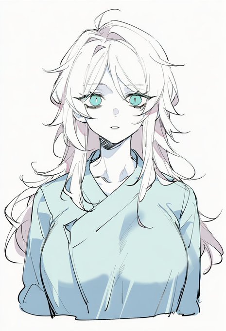 瀕死の重傷で致し方なく不良品ボディの残り(マルクトやケイちゃんボディをデカ過ぎにした素体)に入れられる先生(男)概念 「これが……私……?」(鏡前にて)