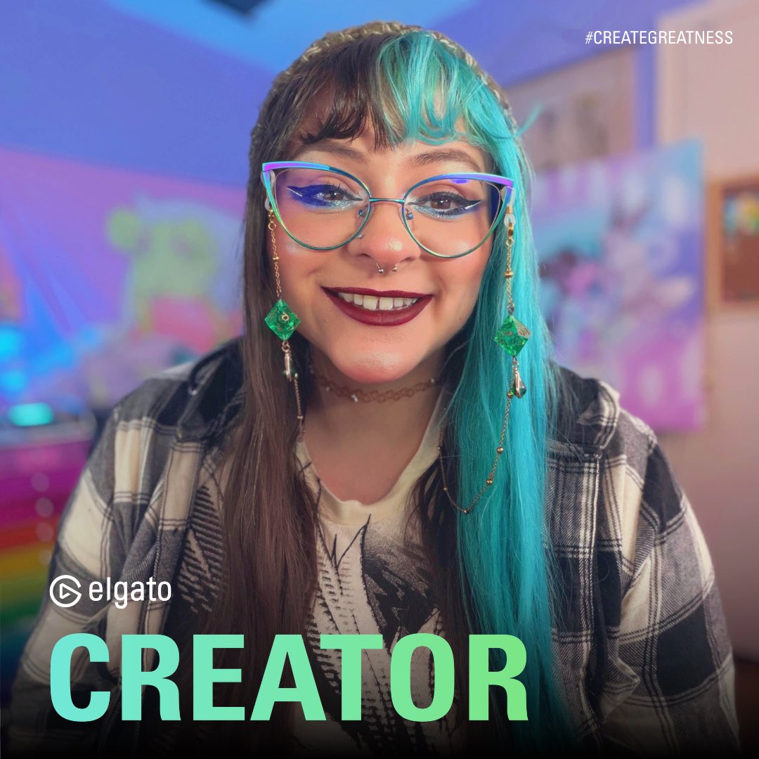 Beyond thrilled to announce I’m an #ElgatoAmbassador 💙 

More details to follow, but feel free to use my 🔗⤵️ and code “COSMICQUARTS” for 5% off your order! 🥹