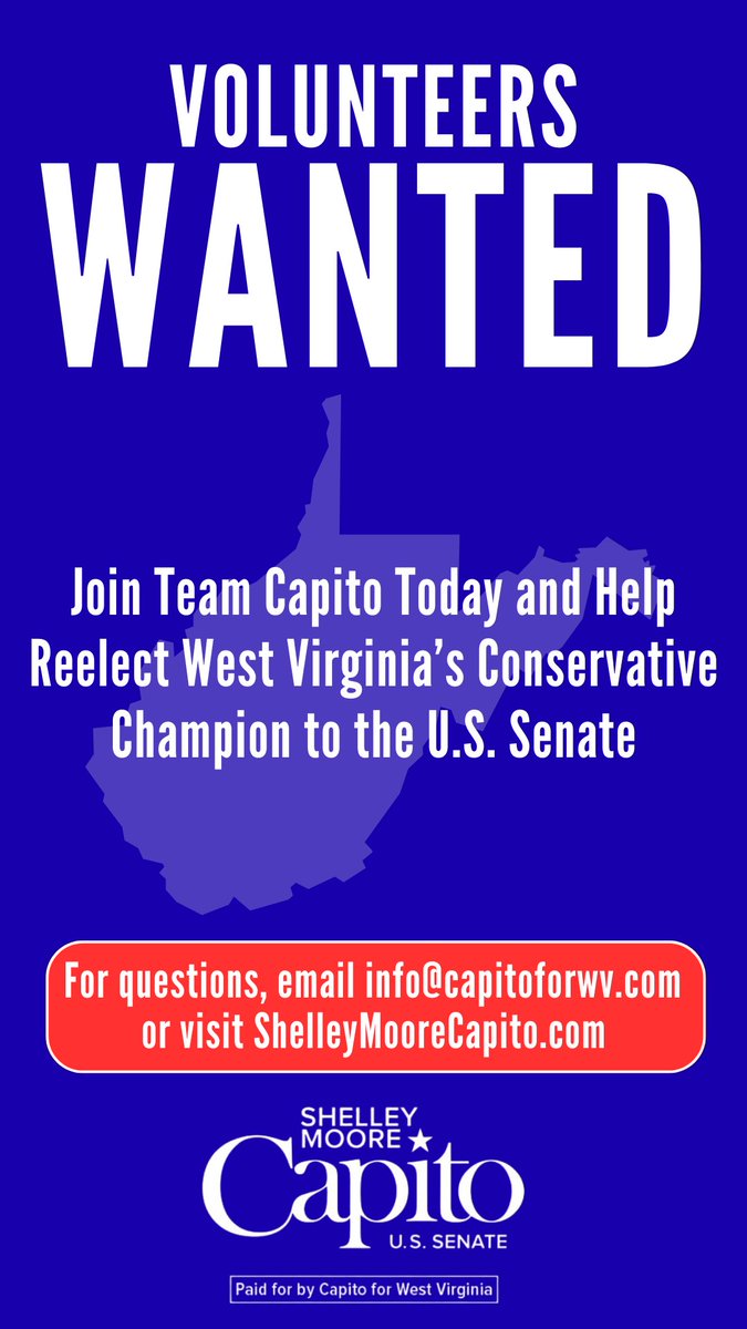 Capito for WV tweet media