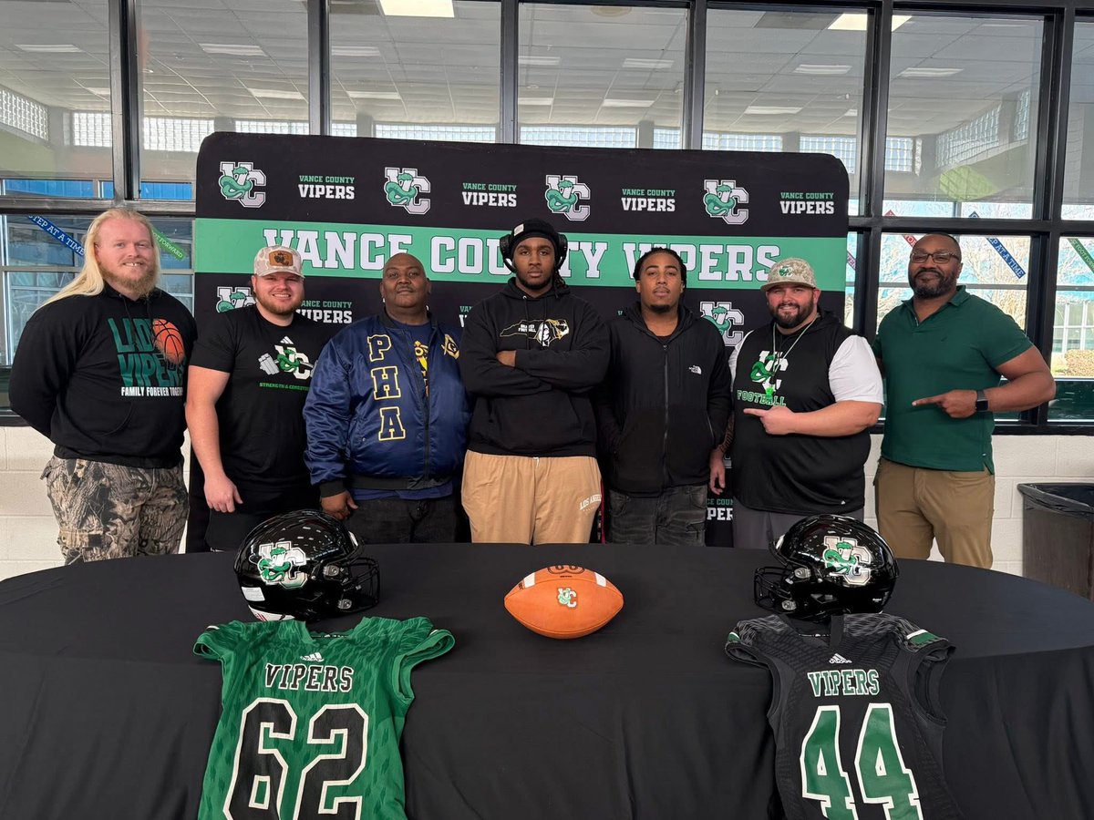 Vance County Football Recruits tweet media