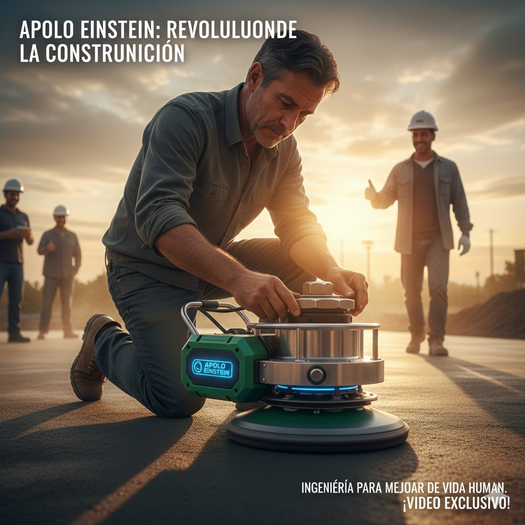 einsteinether's tweet photo. At Apolo Einstein, our first invention is officially here. 🏗️🔋
​We’ve engineered a battery-powered concrete polisher so construction workers no longer have to break their hands on the job. Efficiency meets human dignity.
​$APOLO: More than just a token. A legacy of innovation.
💎 Only 1,000 units forever.
​#ApoloEinstein #RealUtility #ConstructionTech #Scarcity