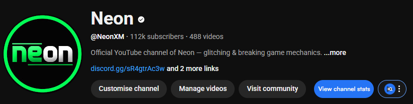 Neon tweet media