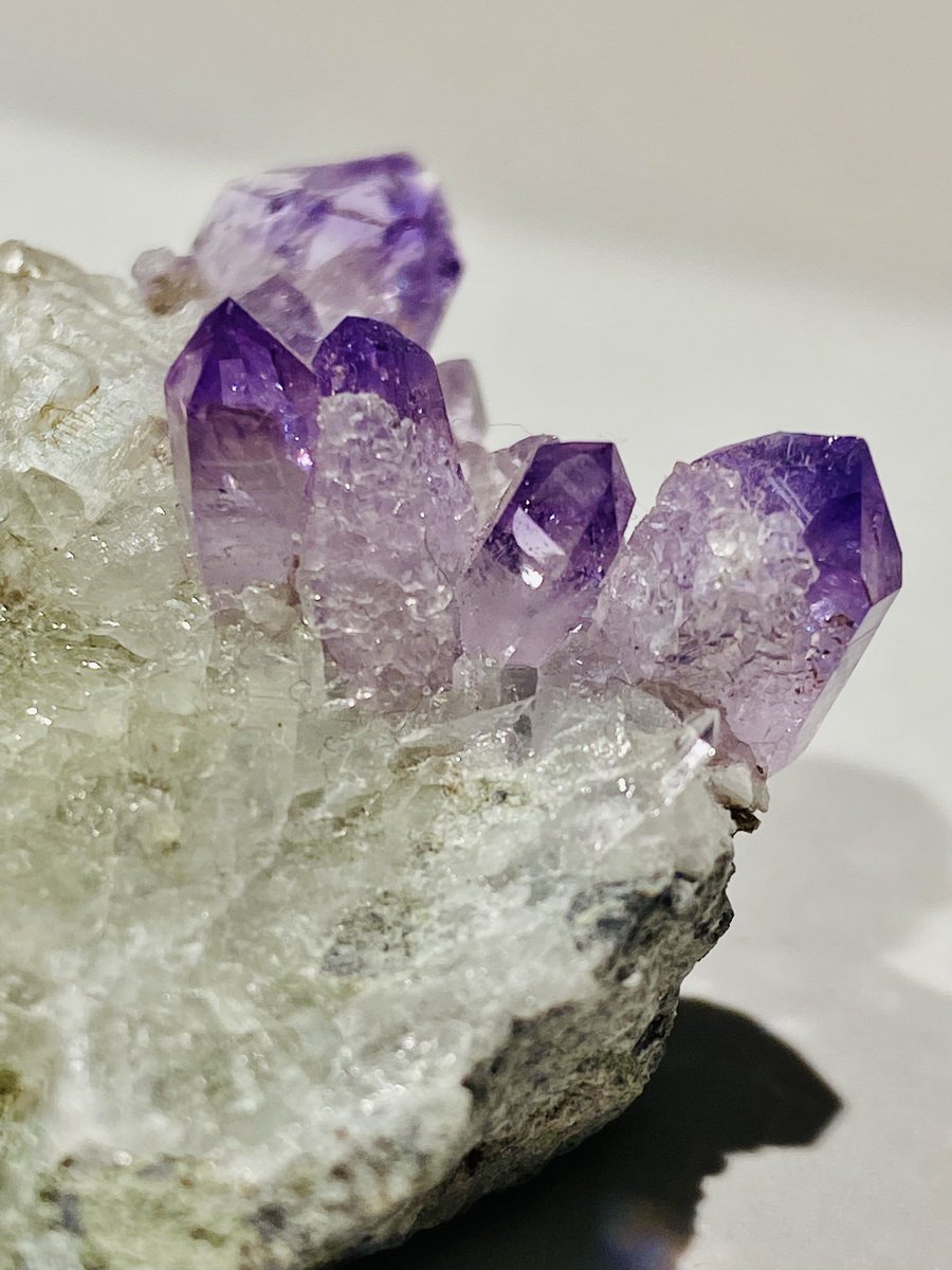 2月になったのでアメシスト見せてください 結晶は短いけど色テリ
