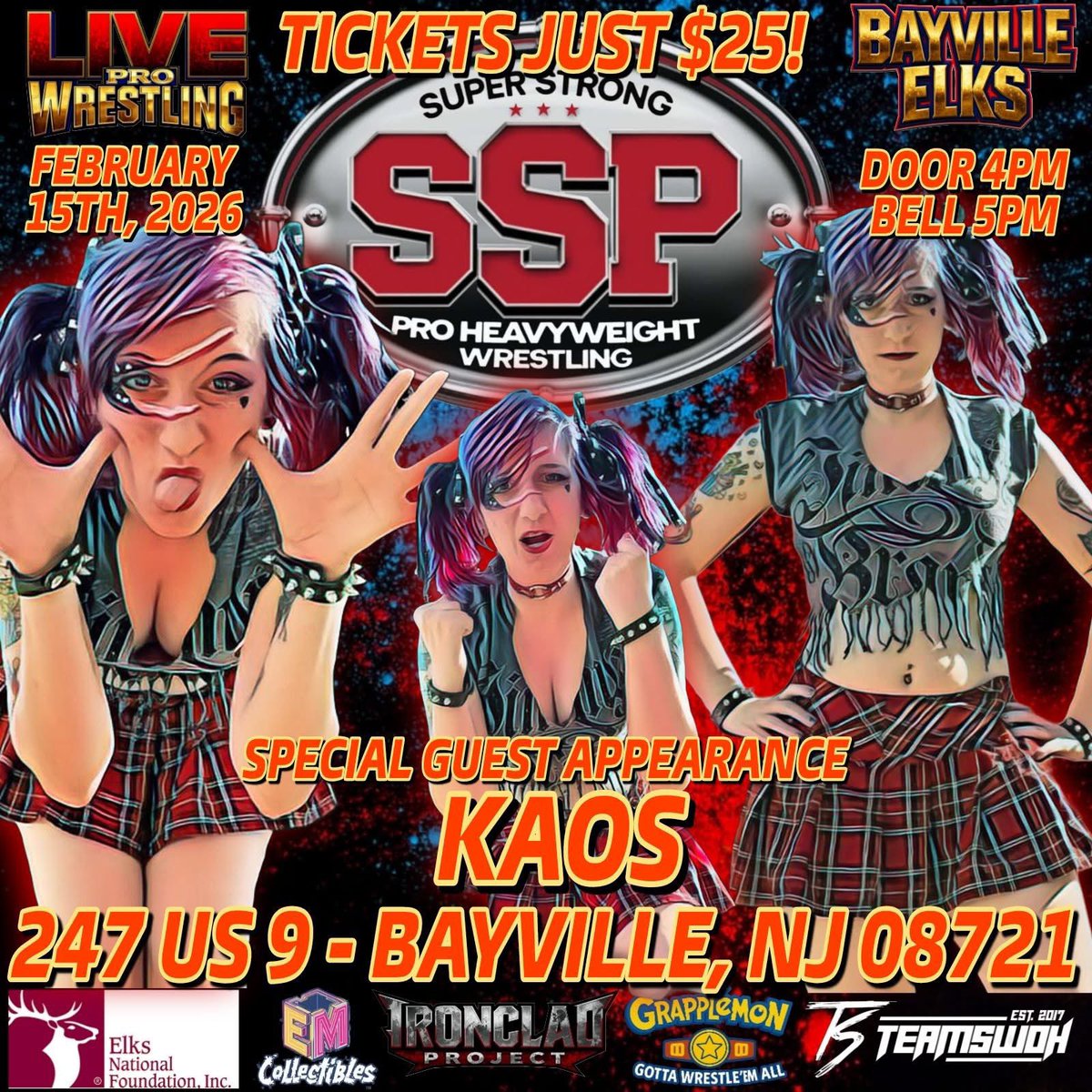 ☠️💜 New Jersey get ready for some KAOS!!! ☠️💜