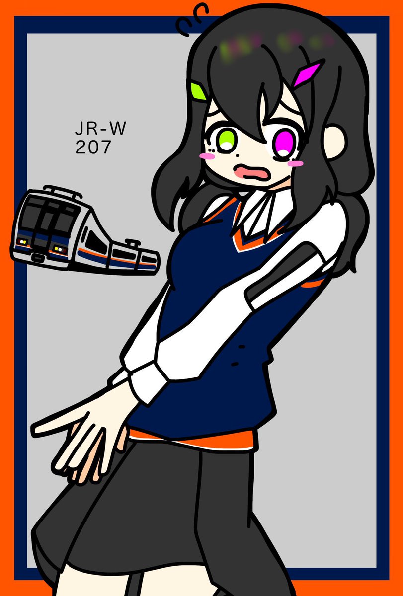 #私はこういう絵を描いています