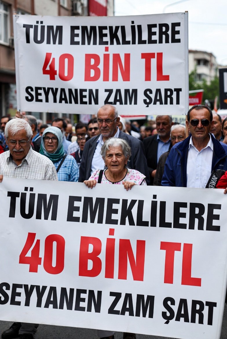 Tüm Emekli'lerin Kök Maaşlarına 40 Bin TL Seyyanen Zam Yapılmadan Geçim Olmaz

#EmekliyeDertOldunuz