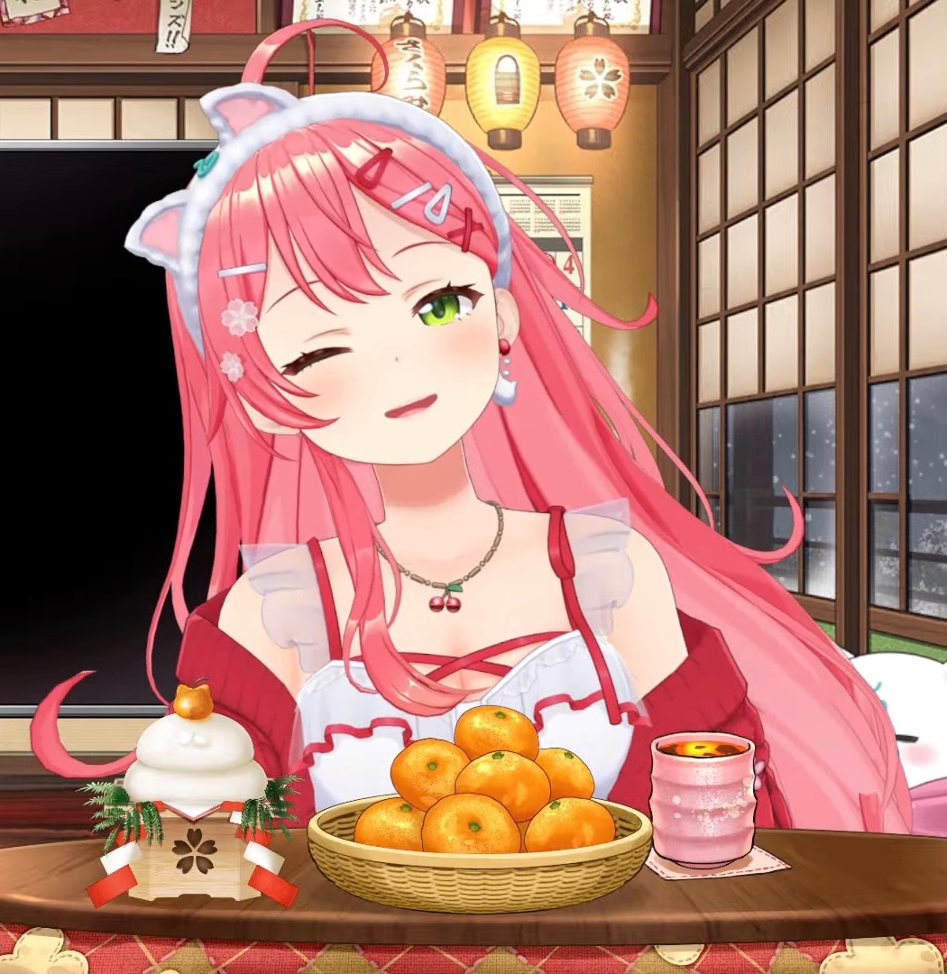 いいみこ #Overseas35P #さくらみこ 🌸1135🌸 みこち、にゃっはよ