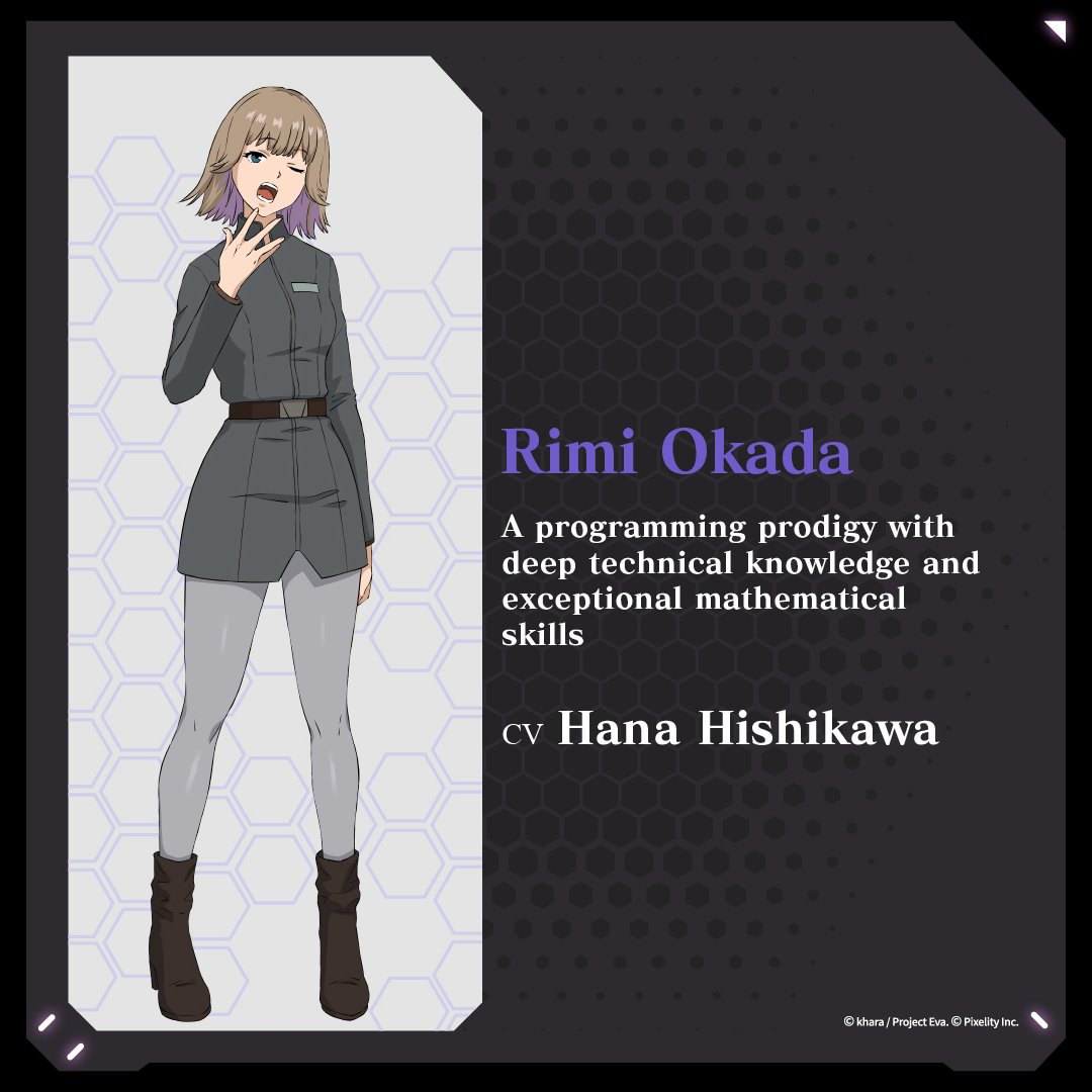 EvangelionXR_GL's tweet image. 📢 Introducing the fourth original character and voice cast being revealed on the #EvaFes Lounge Event Stage!

Rimi Okada
CV: #菱川花菜 (Hana Hishikawa)

#EVANGELIONXR
#CrossReflections
#EVANGELION
#エヴァンゲリオン
#エヴァフェス
#エヴァ30