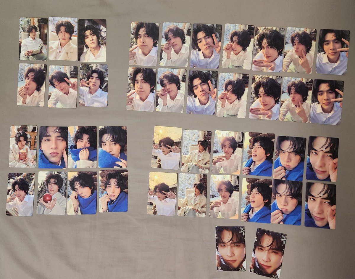 L版の方は3セット買ってコンプできたけど、フォトカードは4セット買っ