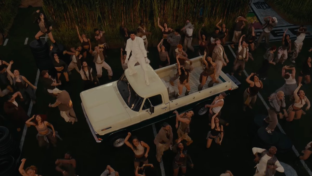 Astonishing thing about the Bad Bunny performance: there are nearly zero instances where a camera or