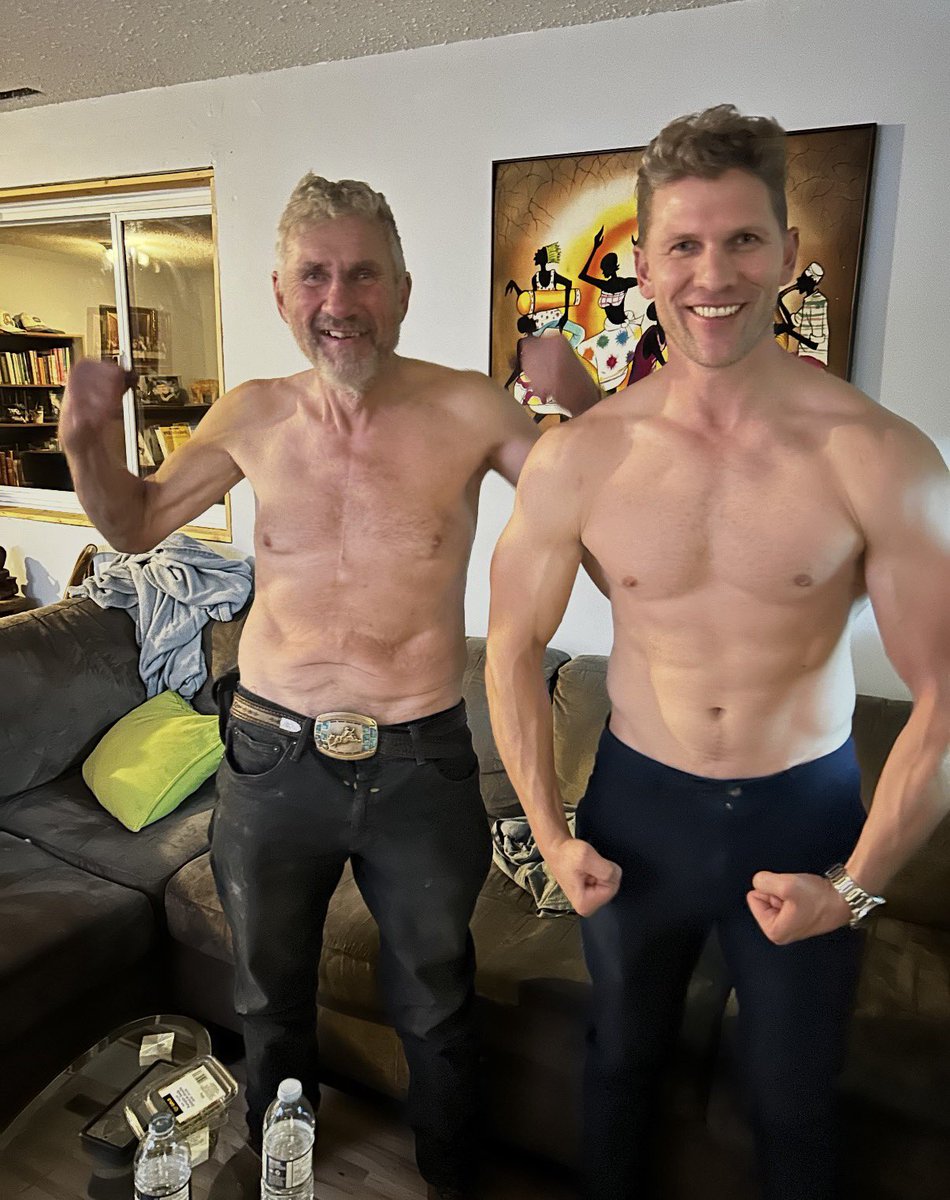 My son has got me on the #bignellydmethod check him out on ig for health tips 🚀 

instagram.com/bignellyd?igsh…