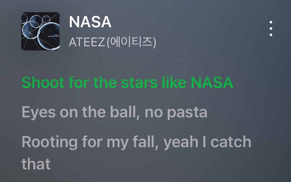 Shoot for the stars like NASA

이걸 진짜 나사에서 언급했다고…..?