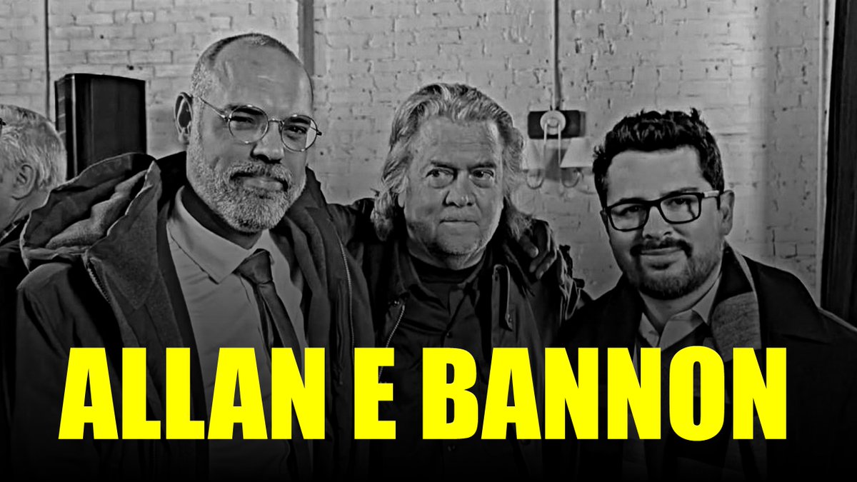 FabioClickTime's tweet image. Allan e Bannon
Live: youtube.com/live/elVeUHK2G…