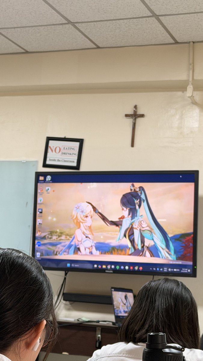 AINT NO WAY, THIS IS MY TEACHERS LAPTOP WALLPAPER
