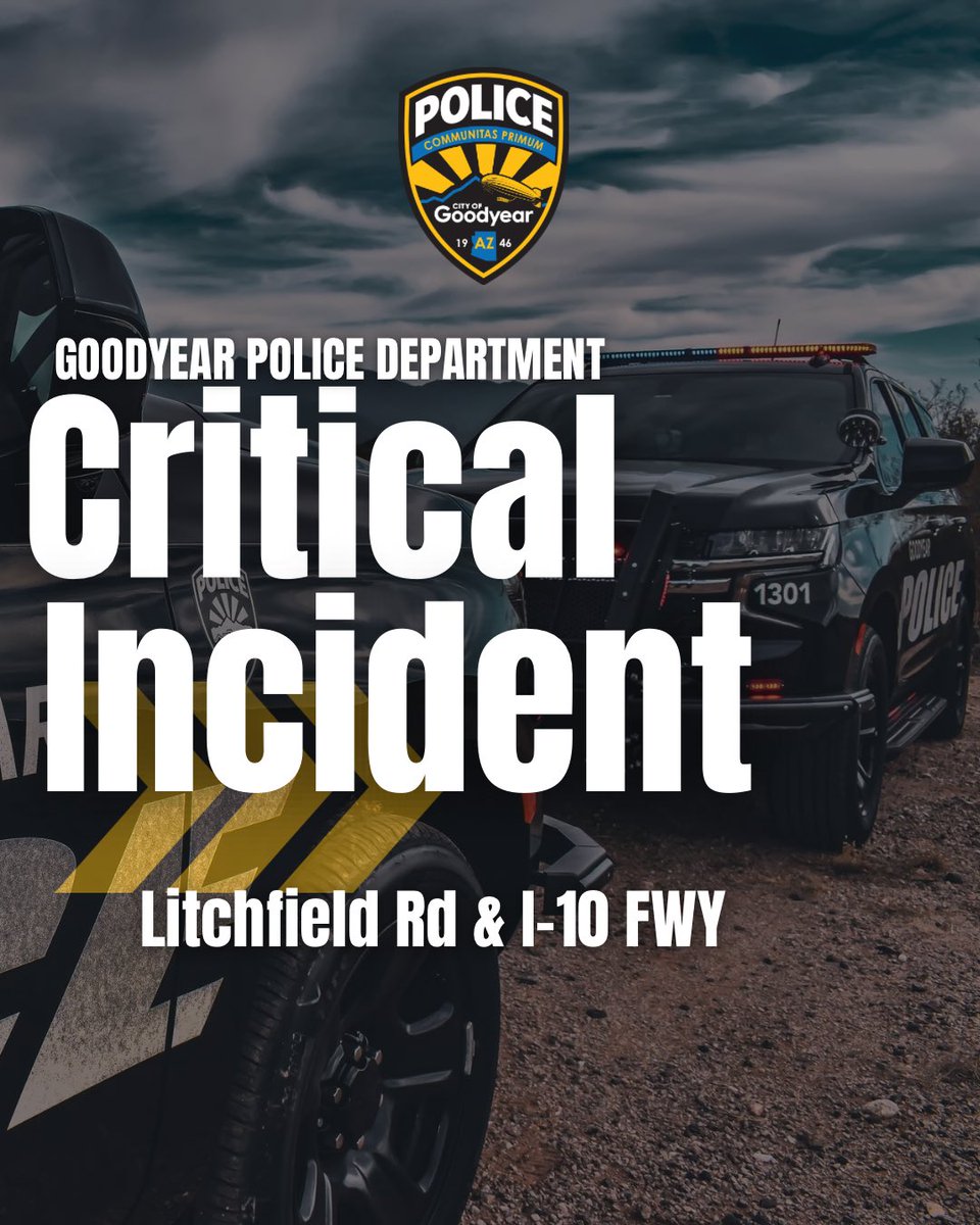 Goodyear Police Dept tweet media