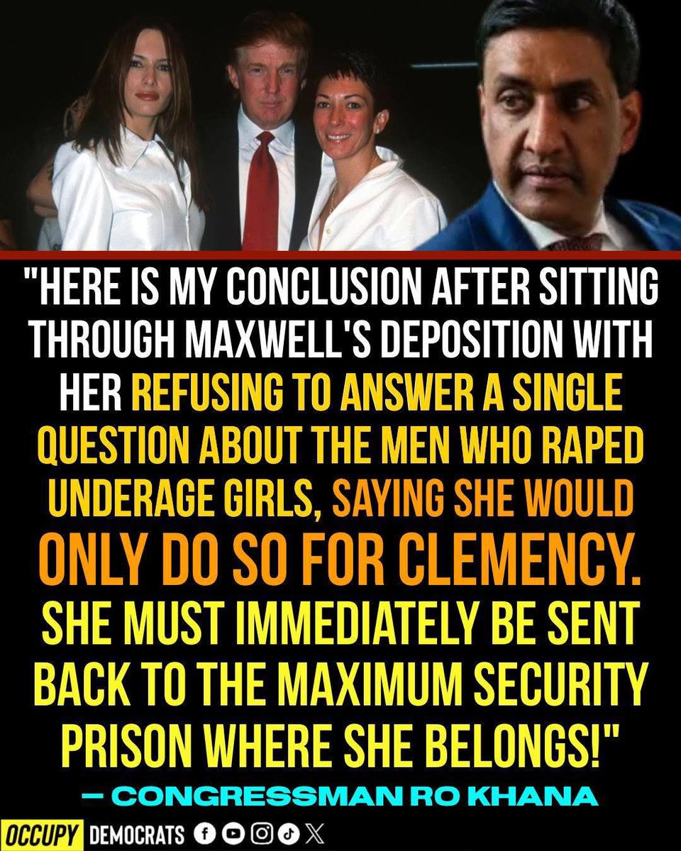 #TrumpIsUnfitForOffice    #ReleaseAllTheEpsteinFiles    #wtpBLUE   WE THE PEOPLE   wtp2994
 
We often say no one is above the law, but that is not true and it never has been true.  That is a goal to which we aspire, not one that we have yet achieved.
 
House Oversight