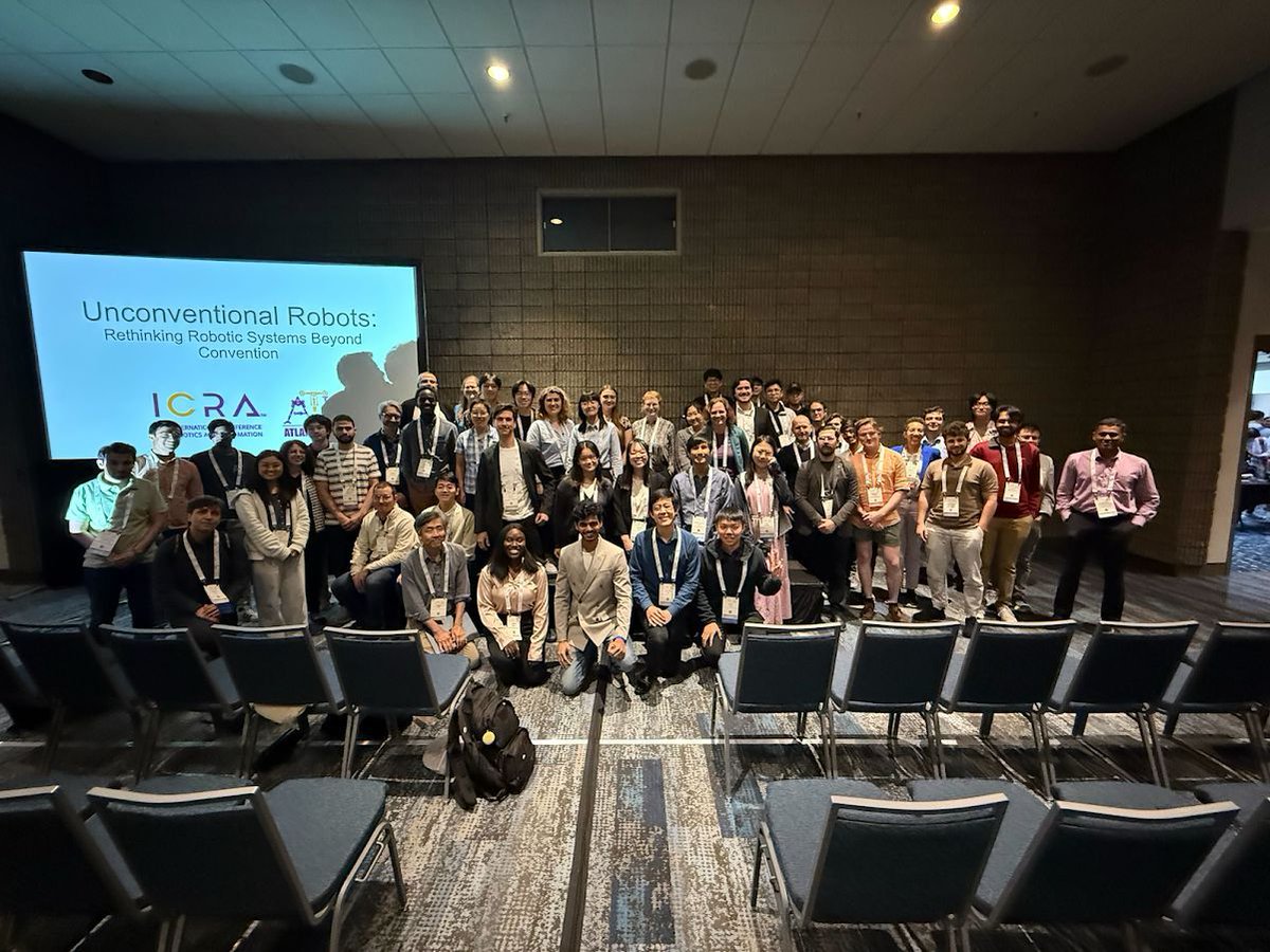 ICRA 2025 2nd Unconventional Robots Workshop tweet media