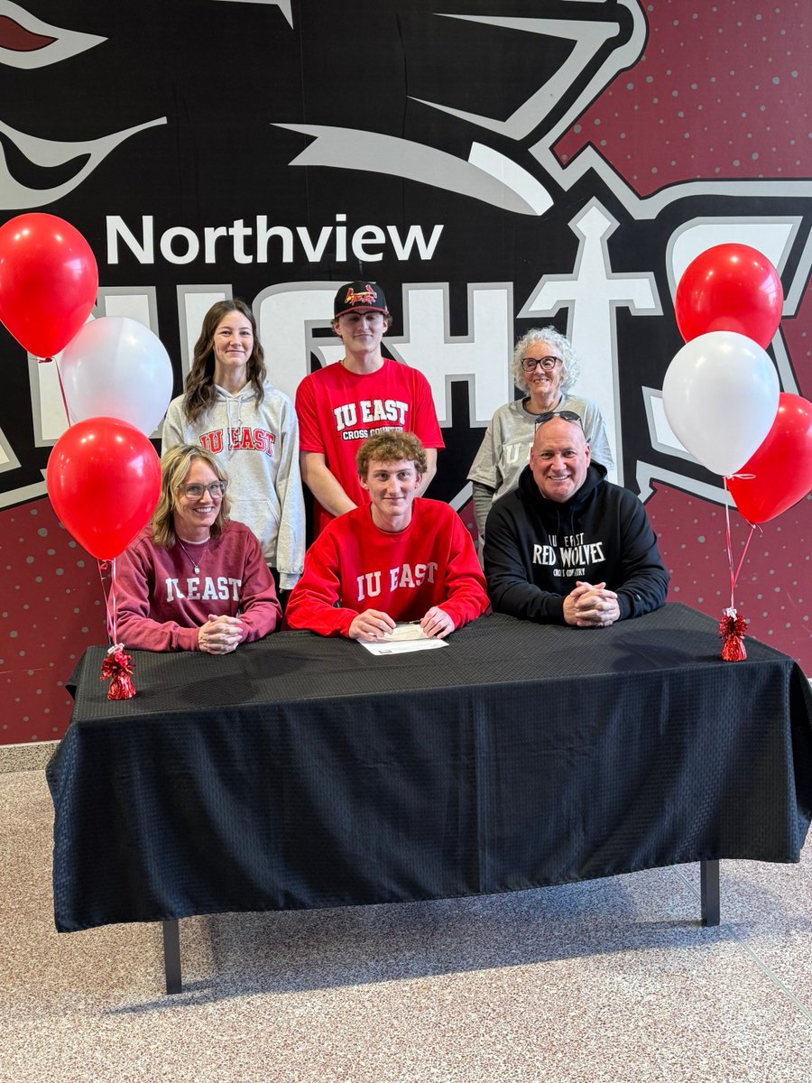 Congrats to Owen Frazier signing to run at IU East