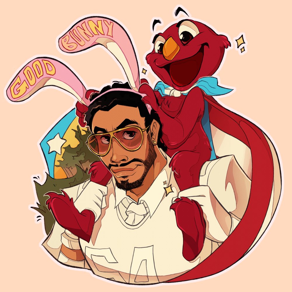 I had to draw Mr. Good Bunny