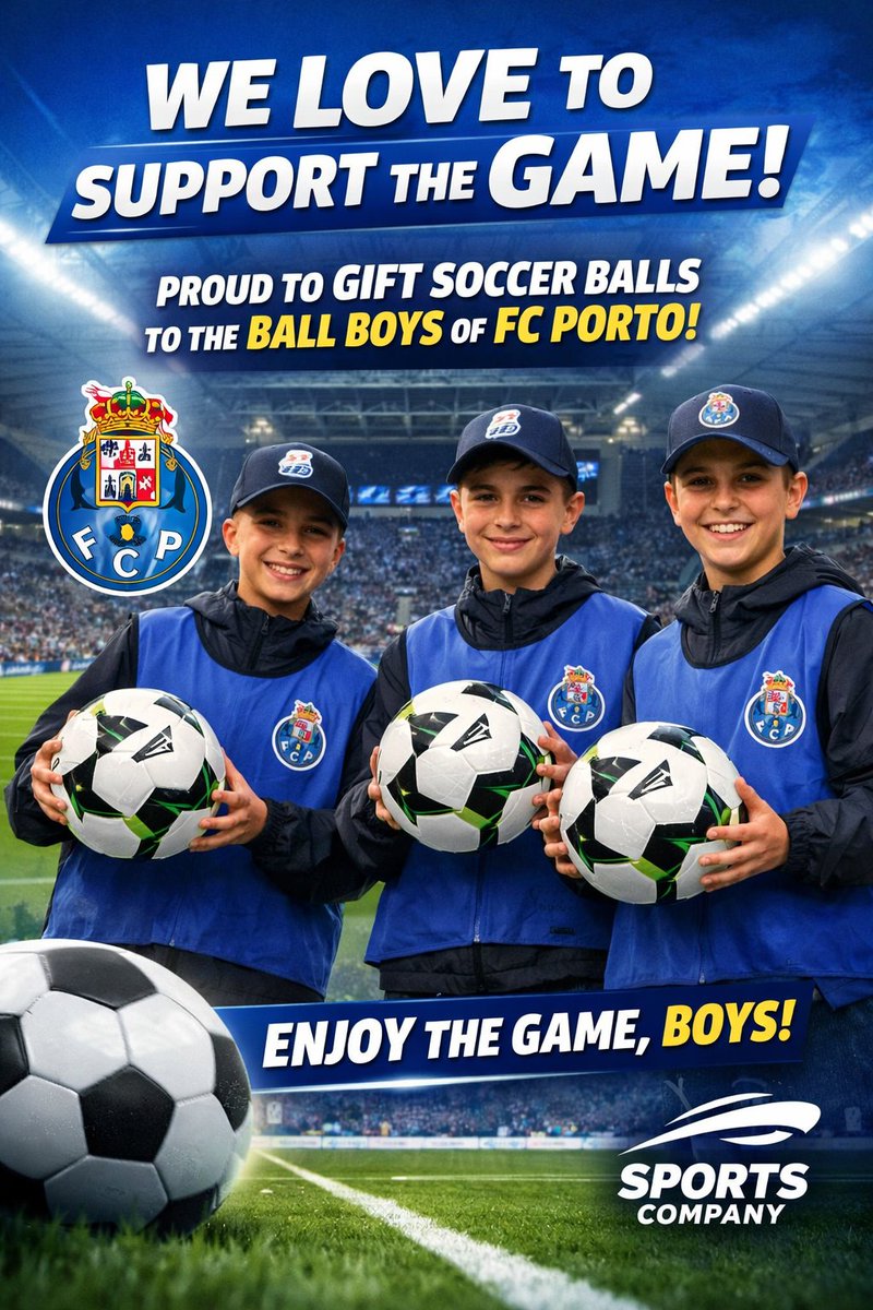 O FC Porto não está na Champions mas na Europa só se fala dos seus apanha-bolas.😁