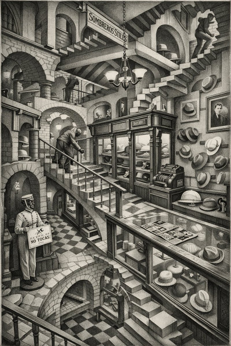 La Sombrerería de Escher…