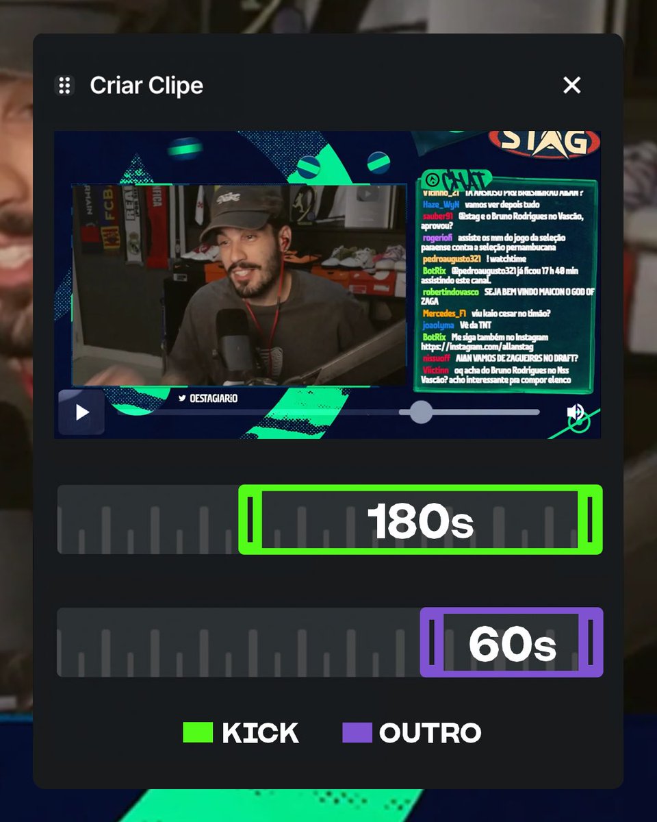 KICK Português tweet media