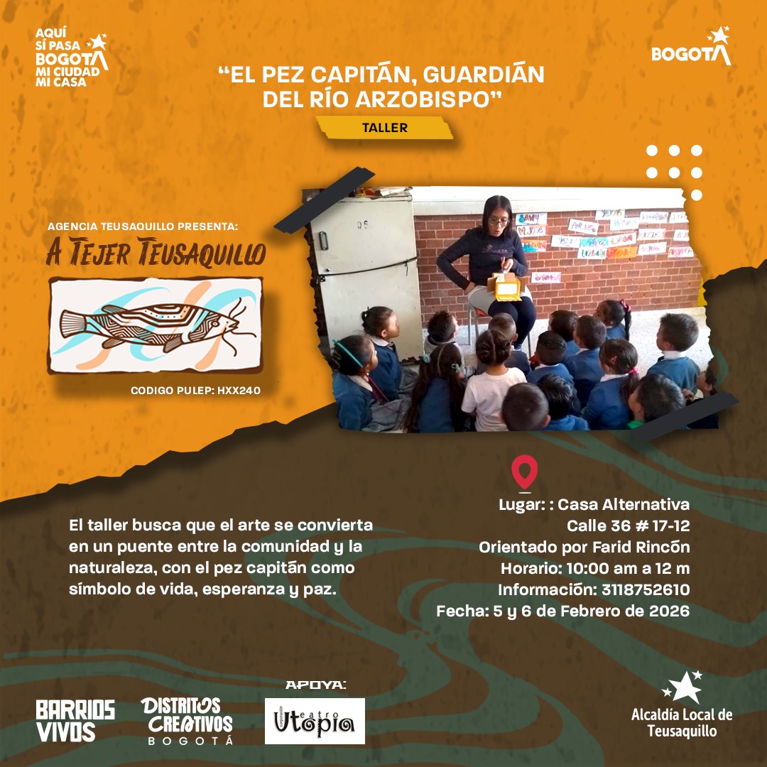 Desde la Junta te invitamos este 14 de febrero a encontrarnos a través del arte, la palabra y la cultura en Teusaquillo, fortaleciendo los lazos que nos unen como comunidad. 🎭🌿