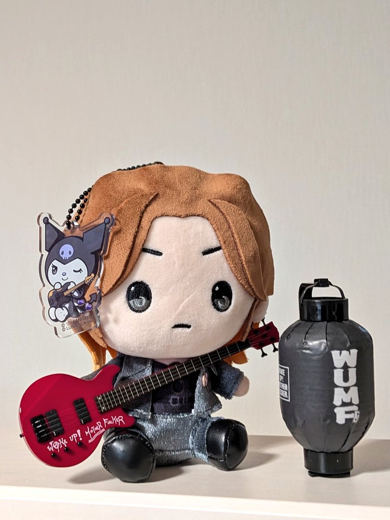 LUNA SEA SUGIZO × クロミ (KUROMI) ぬいぐるみ LUNA SEAギフト